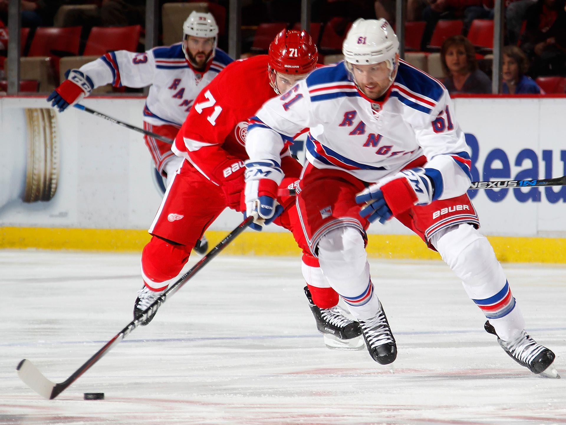 new york rangers vs detroit red wings